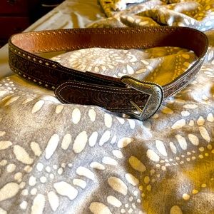 Beautiful Western Leather Belt